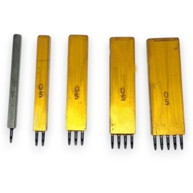 Resim Delme Zımbası 5 mm - Deri Hobi - 2li 
