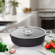 Resim Aryıldız Atlanta Black Kısa Tencere 30 CM 