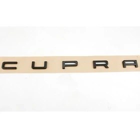 Resim Wolcar Seat Ibiza Cupra Arka Bagaj Yazısı Siyah 