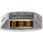 Resim İleri Trafik Sarı Solar Yol Butonu 3x3 Ledli 