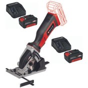 Resim Einhell TE-CS 18/89 LI Akülü Mini Daire Testere + 4.0 Ah Akü 2 Adet 