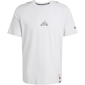 Resim Adidas Erkek Gri T-shirt M T-s Jl7963 Gri 