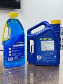 Resim Ultra Pro Defense Goodyear 2025 Üretim Antifriz -56 3l Ve Antifrizli Cam Suyu -22 1.8l Hazır Kırmızı 