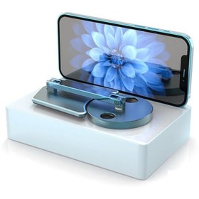 Resim Techmaster İphone 12 13 14 15 16 Pro Max Magsafe Katlanır Dönebilen Şarj Cihazı Stand 