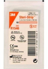 Resim 3M Steri-Strip R1546 Dikiş Bandı 6 x 100 MM 