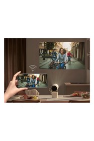 Resim Samsung Kompakt Tasarım Full Hd Wi-fi Taşınabilir Mini Led Projeksiyon Cihazı 