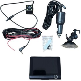 Resim Araç Kayıt Kamerası Iç-ön-arka 4 Inç Vantuzlu Ekranlı 12v Dvr 