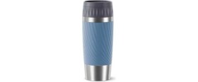 Resim Kamp N20118 Travel Mug Easy Twist Termos 0,36 L Mavi Isı Yalıtımı 6 Saat 350-450 ml Mavi Içecek Pas 