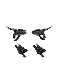 Resim Shimano St-ef515+br-mt200 Hidrolik Disk Fren Vites Seti 3x7v Siyah 