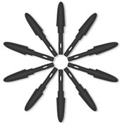 Resim Youmex Veıkk P002 Siyah Kalem Ucu - A50/a15/a15pro Grafik Tabletlere Uygun, 10 Adet Paket 