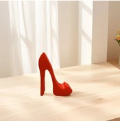 Resim Primepickings 3b Yazıcıdan Kırmızı Yüksek Topuklu Telefon Tutucu Ofis Masası Ve Yatak Odası Dekoru Kırmızı 