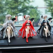 Resim 3-in-1 Anime Aksiyon Figürü, Geleneksel Çin Kıyafeti ile - Toplanabilir Ayakta Heykel, Canlı Renkler, Aile ve Arkadaşlar için İdeal Hediye, Anime Figürü, Kültürel Temsil, Detaylı El Sanatları 