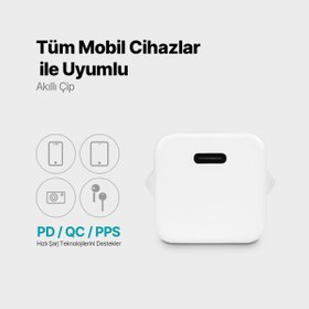 Resim Ttec SmartCharger 20W PD Seyahat Hızlı Şarj Aleti 