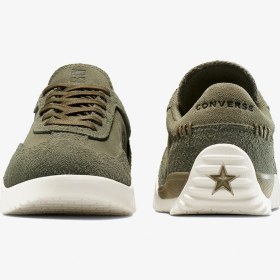 Resim Converse Run Star Trainer Colourful Suede Unisex Haki Sneaker A13057c Haki 