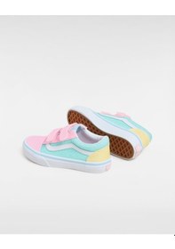 Resim Vans Kız Çocuk Old Skool V Bantlı Spor Ayakkabı Karışık 
