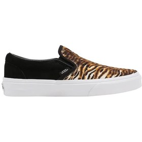 Resim Vans Ua Classic Slip-on Kadın Siyah Spor Ayakkabı & Sneaker Siyah 