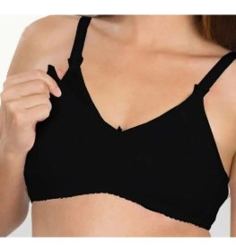 Resim Uravas Store Mey Ithalat® Emzirme Sütyeni 2236 Black 
