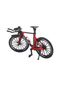 Resim 1:10 Die Cast 8a Kırmızı Dağ Bisikleti 