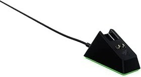 Resim Razer Mouse Dock Chroma - Kablosuz Fare Şarj Dock Chroma RGB (Şarj Durumu RGB Aydınlatmalı Manyetik Dock, Kaymaz Gecko Ayakları) Siyah 