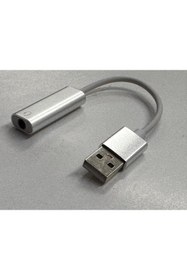 Resim Leonpro Tek girişli usb ses kartı kulaklık mifrofon tek girişli usb ses kartı 
