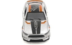 Resim MEGA Die Cast Çek Bırak Metal Gri Yarış Arabası 