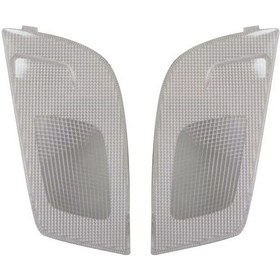 Resim Xiaaokeji Çift Araba Tavan Konsolu Okuma Işığı Lambası Merceği 