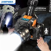 Resim HIK24 Süper Parlak LED Baş Lambası, 3 Aydınlatma Modu, Yakınlaştırılabilir, 24 Saat Şarj Edilebilir Pil, Güç Göstergesi, Kamp, Yürüyüş ve Avcılık Maceraları için Ayarlanabilir Kafa Bandı, Kamp Temel Gereksinimleri | Sağlam Baş Lambası Tasarımı, Şarj Edilebilir Kamp Işığı 