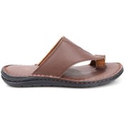 Resim PİSAGOR Pisagor PS-33510 Ortopedik Erkek Deri Parmak Arası Terlik 