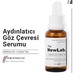 Resim The NewLab Göz Altı Torbalanma Ve Morluk Karşıtı, Göz Çevresi Aydınlatıcı Serum 30 Ml (Caffeine 5% Green Tea) 