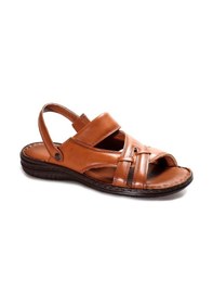 Resim Fast Step Hakiki Deri Erkek Klasik Sandalet 952ma710 001 