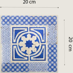 Resim Mavi Çini Traverten Nihale 