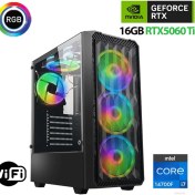 Resim Xaser Thunder X750 I7 14700F 32GB Ddr5 Ram 1tb M.2 Nvme SSD 16GB RTX5060 Ti Oyuncu Masaüstü Bilgisayarı 