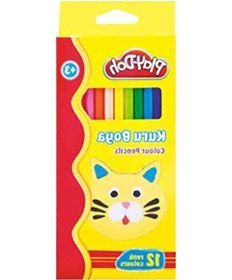 Resim 12 Renkli Kuru Boya Seti - Çocuklar İçin Eğlenceli 103 Ivory 