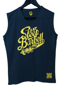 Resim TOP GLORY Sleepbarbellx Kolsuz Sporcu T-shirt Tank Top 