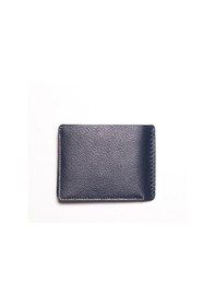 Resim Navy Cüzdan & Kartlık Erkek 1701 Vergelio Purse Matte Crystal Wallet Card Holder Mavi 
