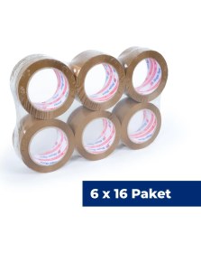 Resim Nuga 45 mm x 40 mt Kahve (Taba) Koli Bandı 96 Adet 