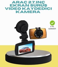 Resim Araç İçi Güvenlik Kamerası Hareket Algılamalı HD DVR 