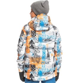 Resim Quiksilver Eqbtj03171 - Morton Erkek Snowboard Su Geçirmez Kayak Montu Lacivert 