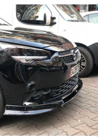 Resim Opel Corsa F Ön Ek Plastik Tampon Eki Karlık 
