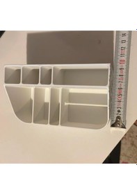 Resim Makyaj,kozmetik,takı Organizeri Ve Makyaj Pamukluğu Düzenleyici D 