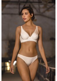 Resim Etiler Collection Golshan Giorgia Mini Slip,brezilyan Kadın Dantelli Ekru Külot Çok Renkli 