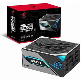 Resim Asus ROG Thor 1000P3 Gaming ARGB 1000W 80+ Platin Modüler Güç Kaynağı 