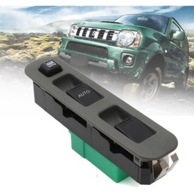 Resim Genel Markalar Suzuki Jimny Uyumlu Sol Çiftli Cam Açma Anahtarı Düğmesi 2004--2016 