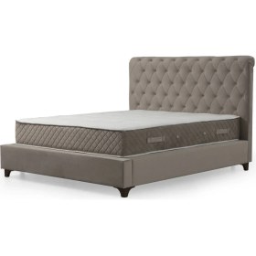 Resim Minar Deluxe Baza+Başlık+Sonata Yatak Bej 160X200 