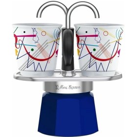 Resim Braventa Collection - Set Mini Express: Ocak Üstü Espresso Pişirici + 2 Cups - Kandinsky Serisi 