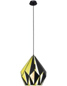 Resim 49256 Carlton 1 Tekli Metal Sarkıt Siyah Sarı 49256 Çok Renkli 