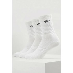 Resim Relaxed Erkek Çocuk/genç Pamuklu Normal Boy Spor Çorap - 3'lü Paket 