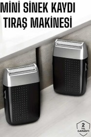 Resim Tıraş Makinesi Mini Sinek Kaydı Şarjlı Taşınabilir Paslanmaz Çelik 