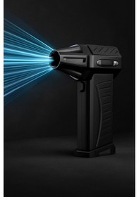 Resim Jet Fan Turbo Yüksek Hava Üfleyici 8000mah Uzun Batarya Kademeli 