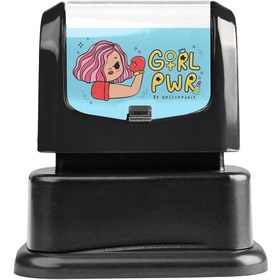 Resim Girl Power Tasarımlı Kişiye Özel Kıyafet Kaşesi 